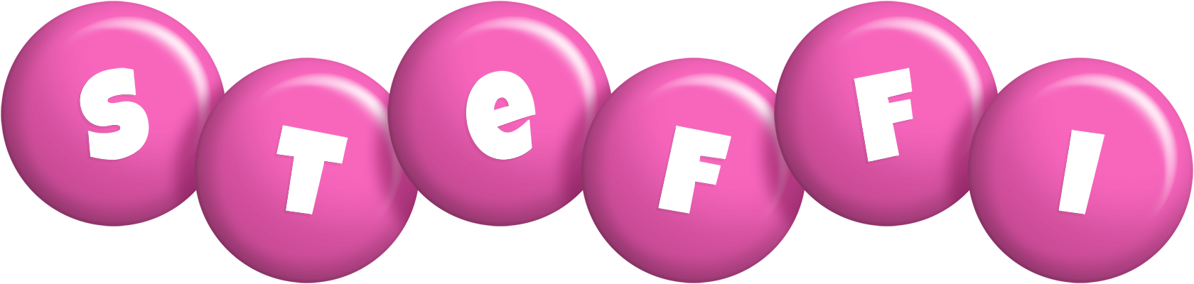 Steffi candy-pink logo