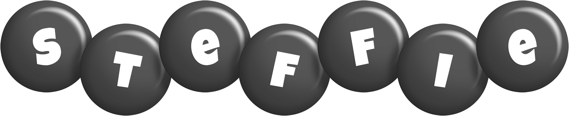 Steffie candy-black logo