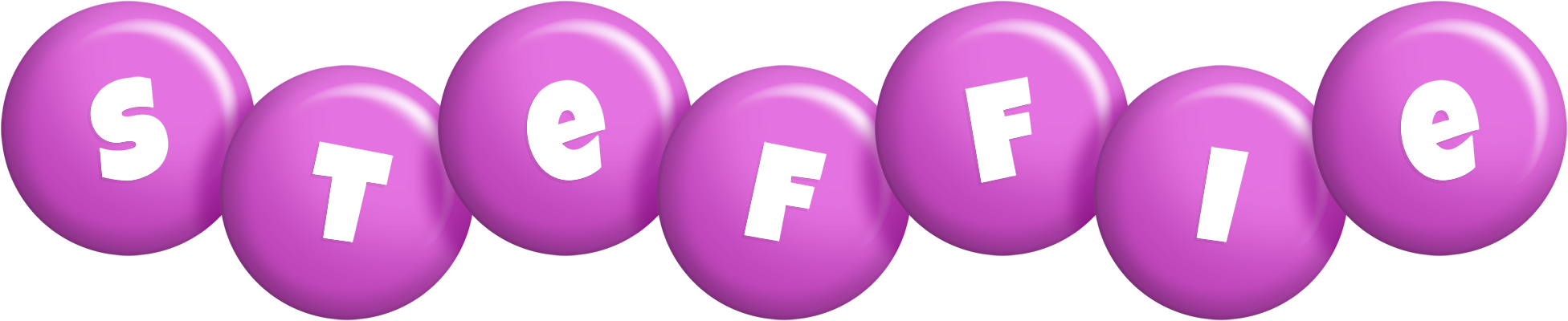 Steffie candy-purple logo