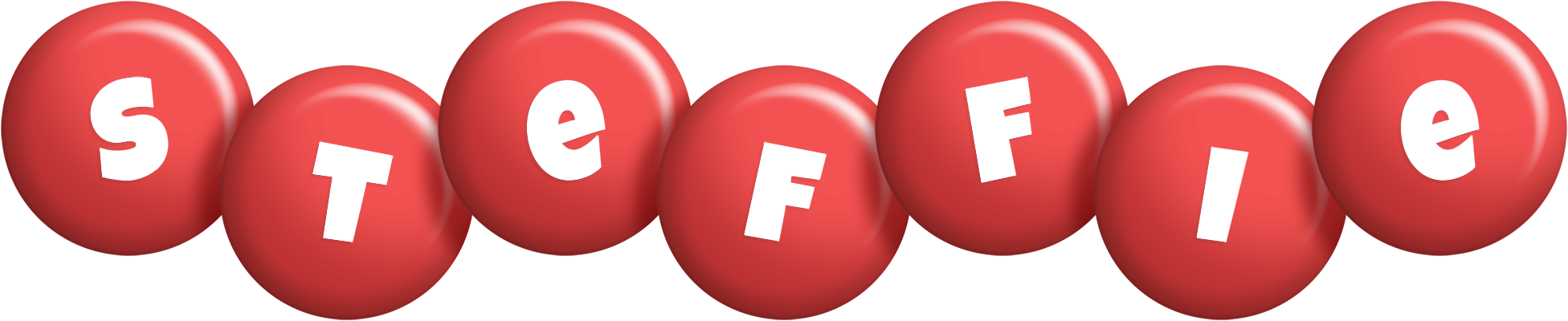 Steffie candy-red logo