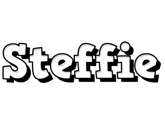 Steffie snowing logo