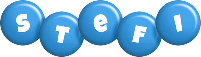 Stefi candy-blue logo