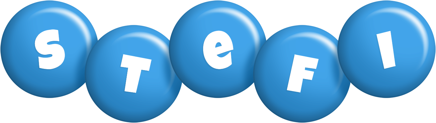 Stefi candy-blue logo