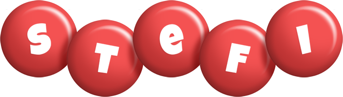 Stefi candy-red logo