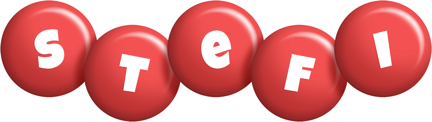 Stefi candy-red logo