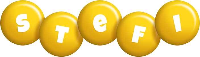 Stefi candy-yellow logo