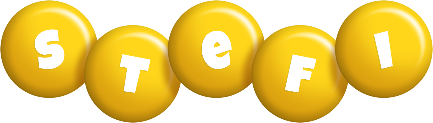 Stefi candy-yellow logo