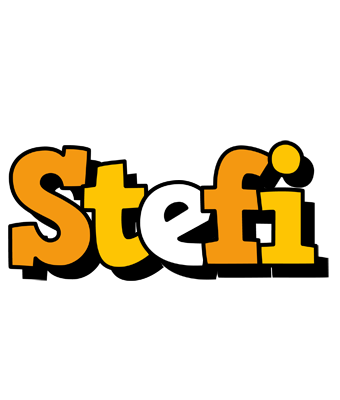 Stefi cartoon logo