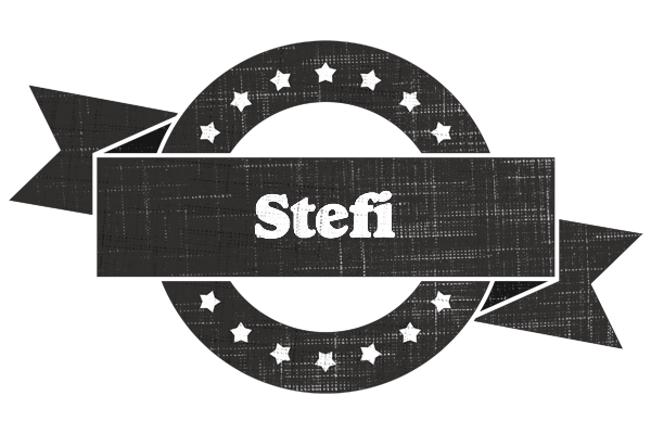 Stefi grunge logo