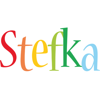 Stefka birthday logo