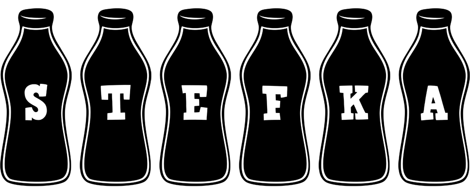 Stefka bottle logo