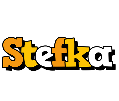 Stefka cartoon logo