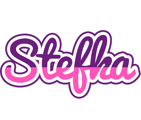 Stefka cheerful logo