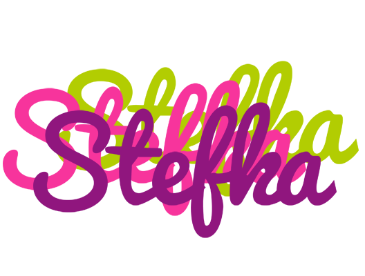 Stefka flowers logo