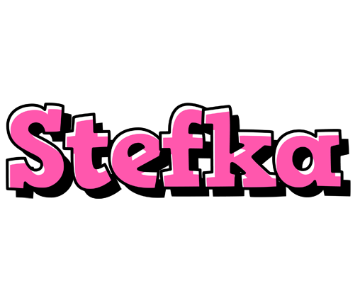 Stefka girlish logo