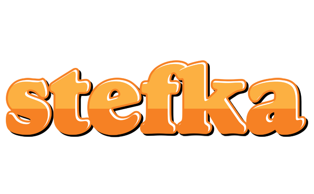 Stefka orange logo