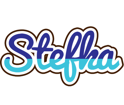 Stefka raining logo