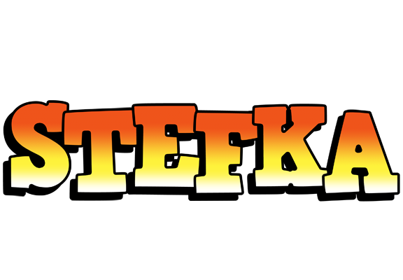 Stefka sunset logo