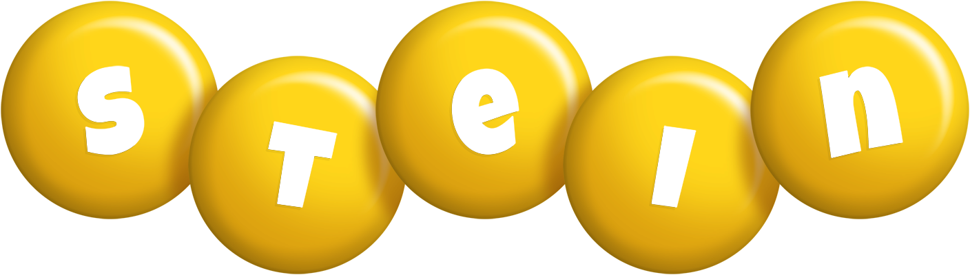 Stein candy-yellow logo