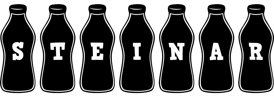 Steinar bottle logo