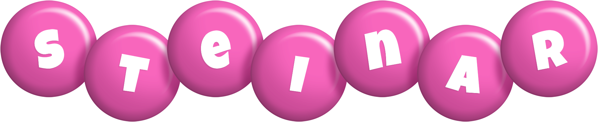 Steinar candy-pink logo