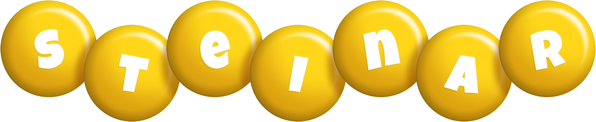 Steinar candy-yellow logo