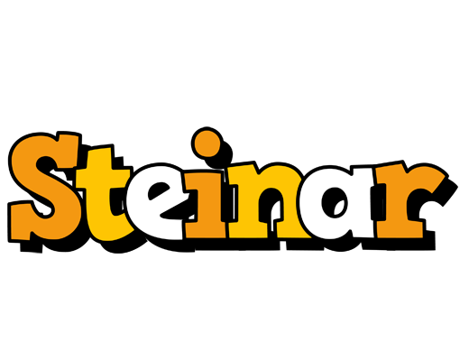 Steinar cartoon logo