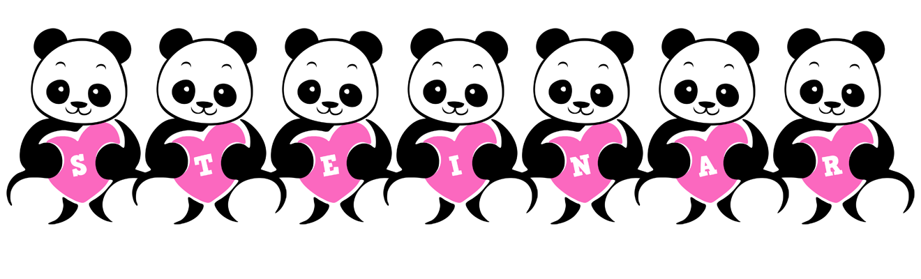 Steinar love-panda logo
