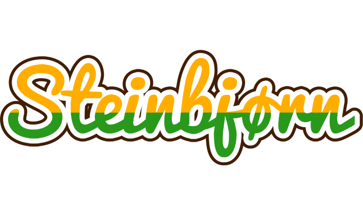 Steinbjørn banana logo