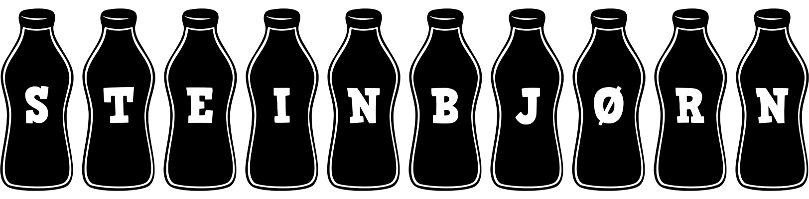 Steinbjørn bottle logo