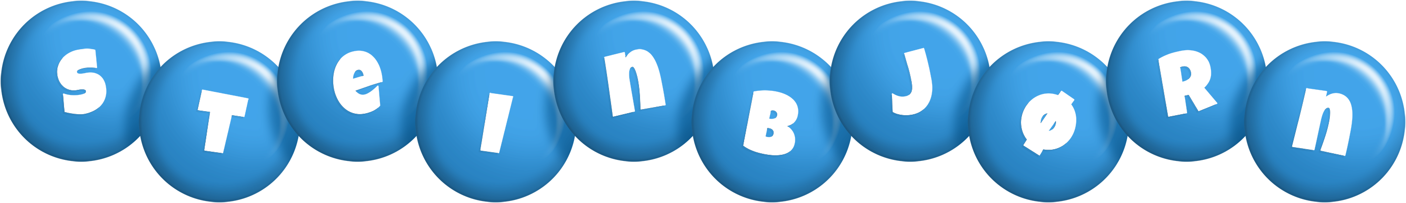 Steinbjørn candy-blue logo