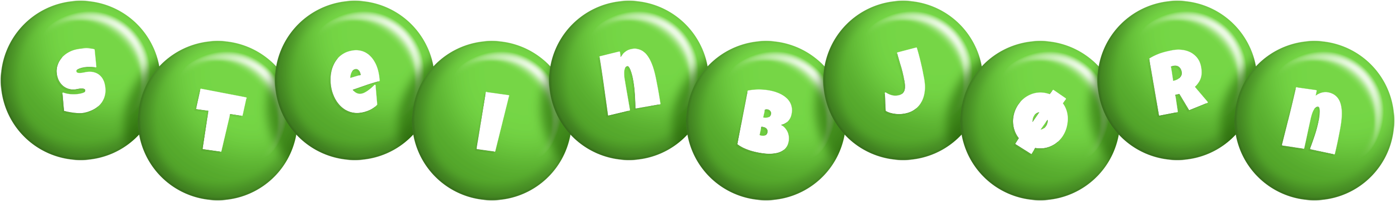 Steinbjørn candy-green logo
