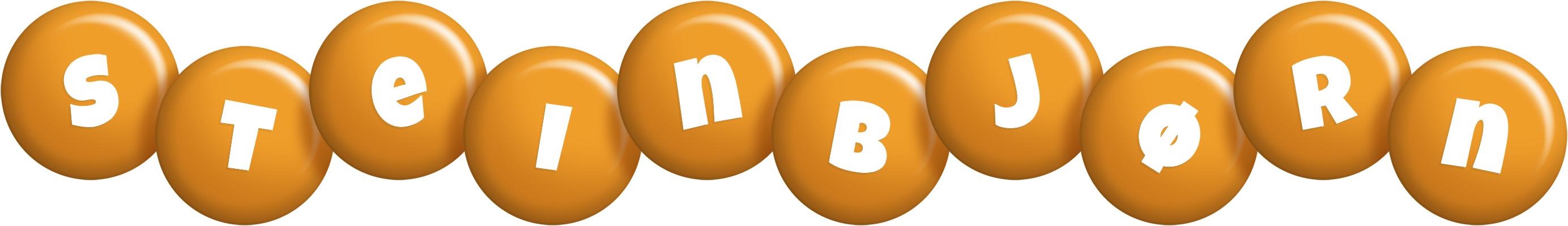 Steinbjørn candy-orange logo