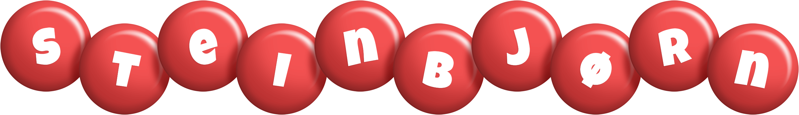 Steinbjørn candy-red logo