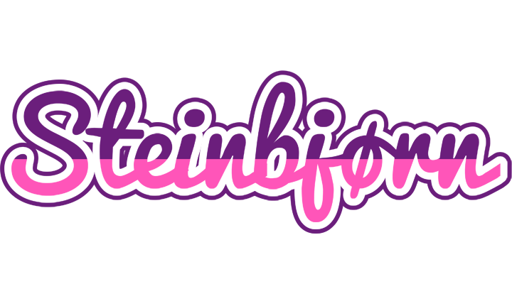 Steinbjørn cheerful logo
