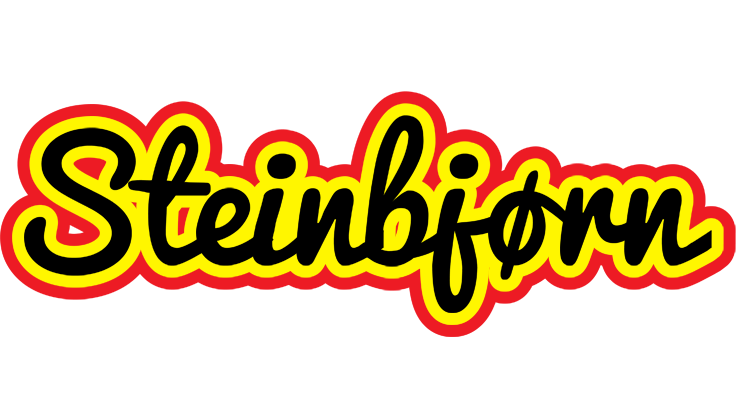 Steinbjørn flaming logo