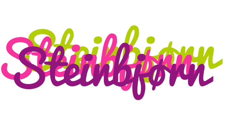 Steinbjørn flowers logo