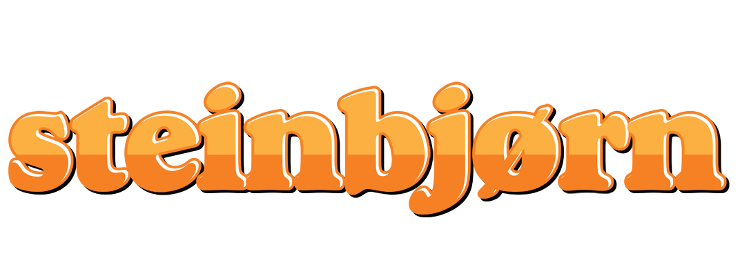 Steinbjørn orange logo