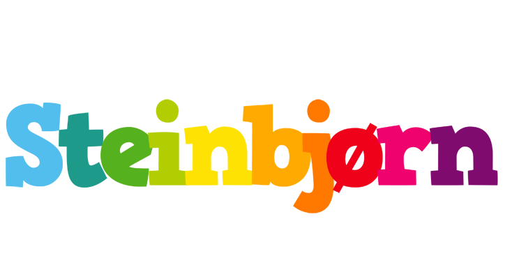Steinbjørn rainbows logo