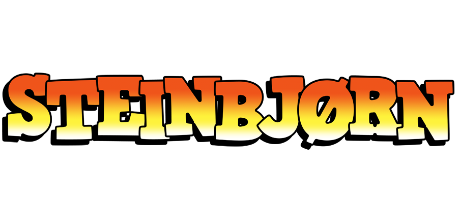Steinbjørn sunset logo