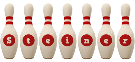 Steiner bowling-pin logo