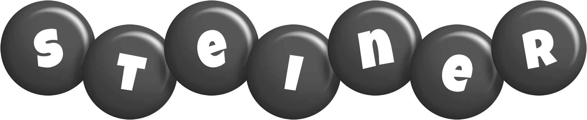 Steiner candy-black logo