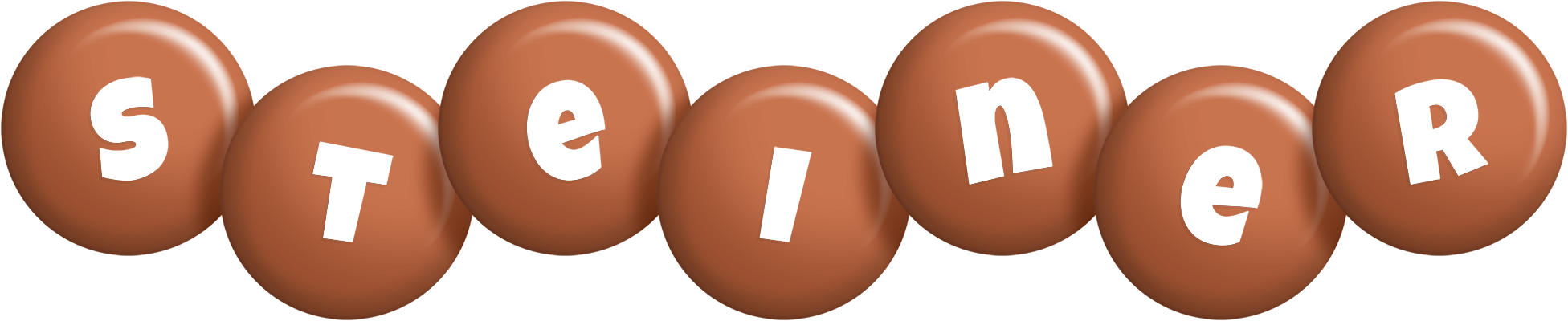 Steiner candy-brown logo