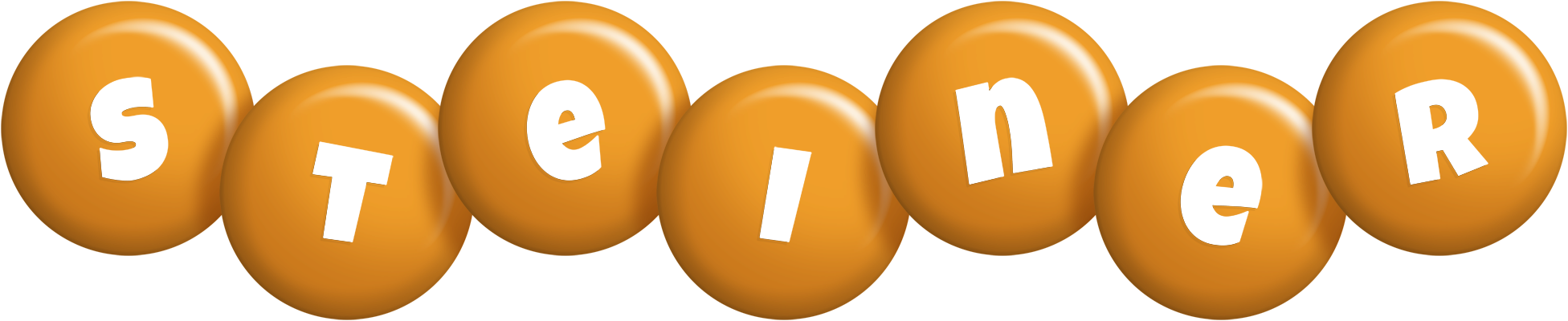 Steiner candy-orange logo