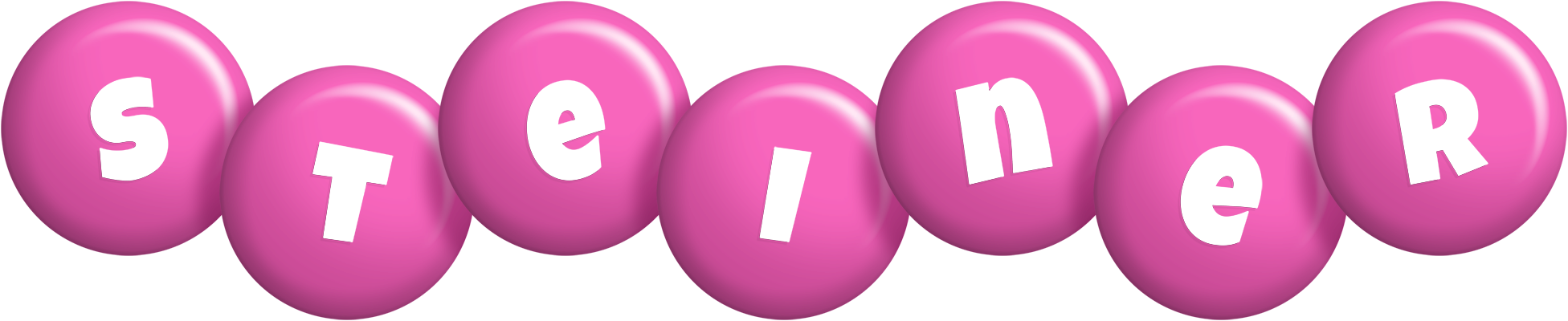 Steiner candy-pink logo