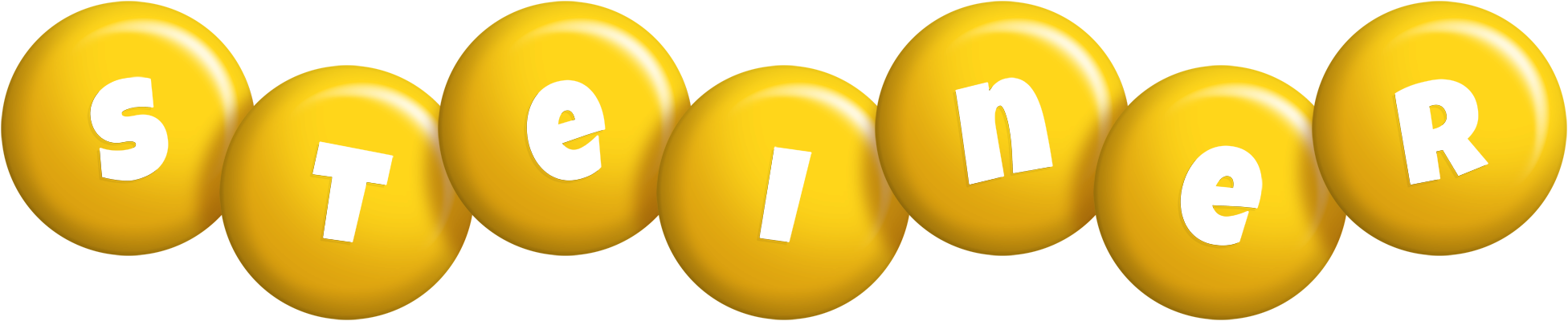 Steiner candy-yellow logo