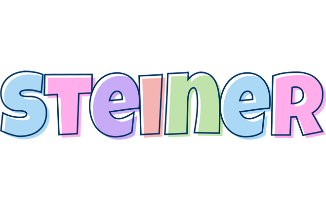 Steiner pastel logo