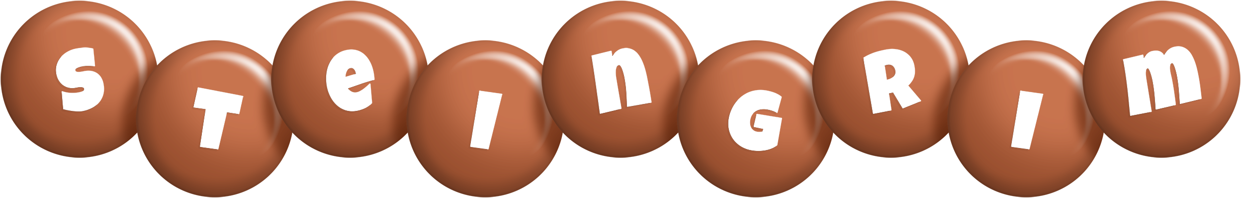 Steingrim candy-brown logo