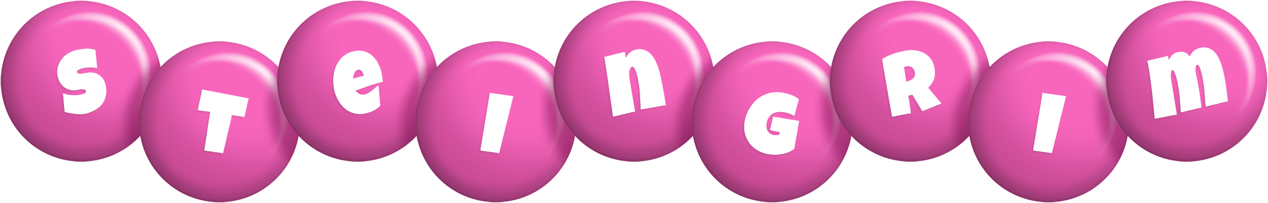 Steingrim candy-pink logo