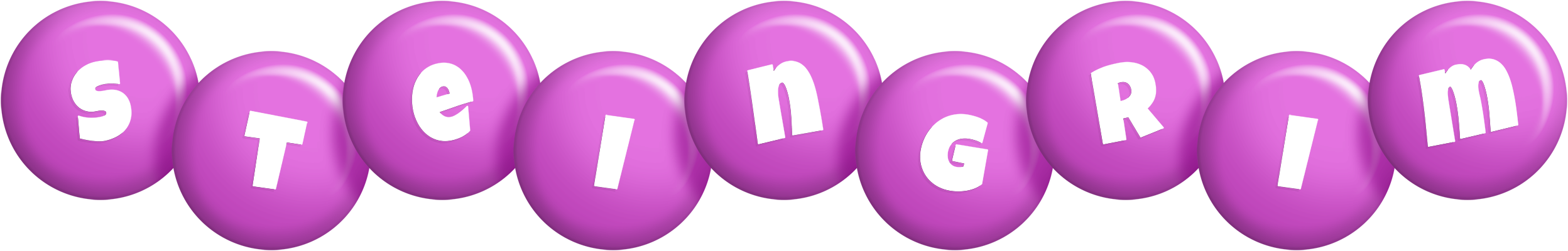 Steingrim candy-purple logo